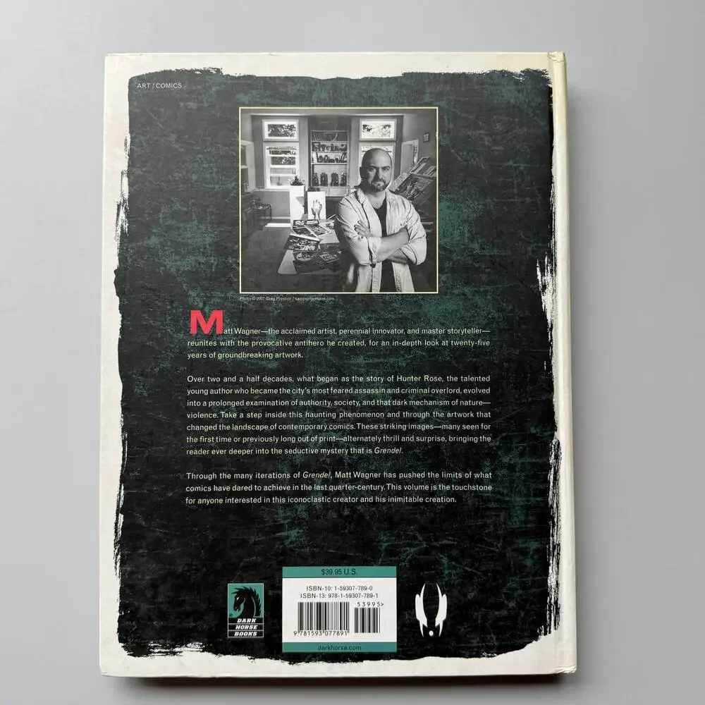 The Art of Matt Wagner's Grendel Hardcover Book 2007 First Edition Dark Horse